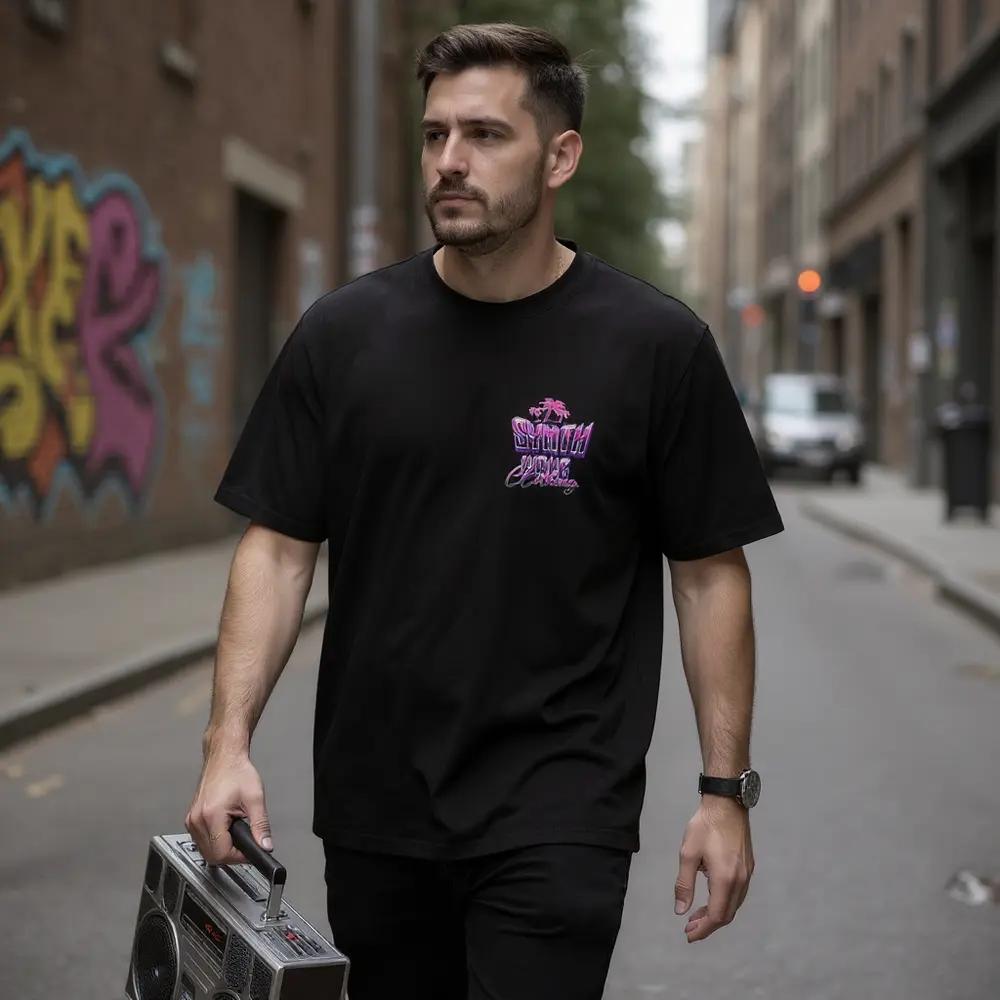 SYNTH WAVE Clothing Unisex Oversized T-Shirt