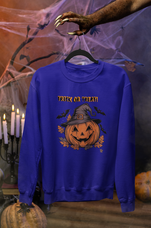 Trick or Treat! – Halloween Pullover Hoodie by Synthwave Clothing