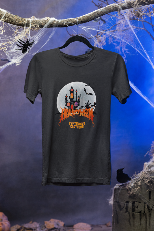 Halloween Castle – Limited Edition T-shirt Synthwave Clothing