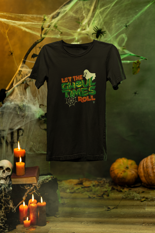 Let the Ghoul Times Roll – Limited Edition Unisex T-Shirt by Synthwave Clothing