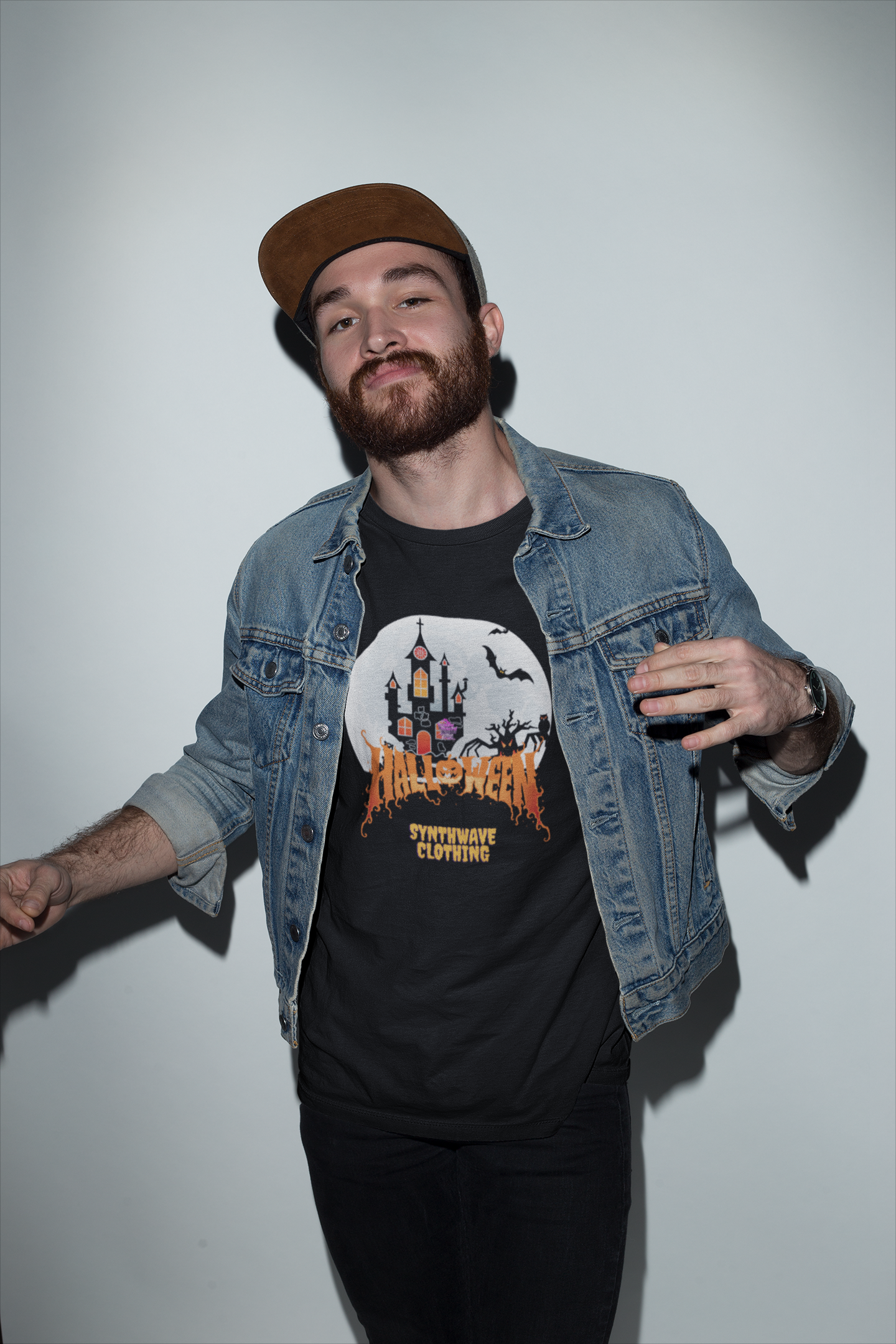 Halloween Castle – Limited Edition T-shirt Synthwave Clothing