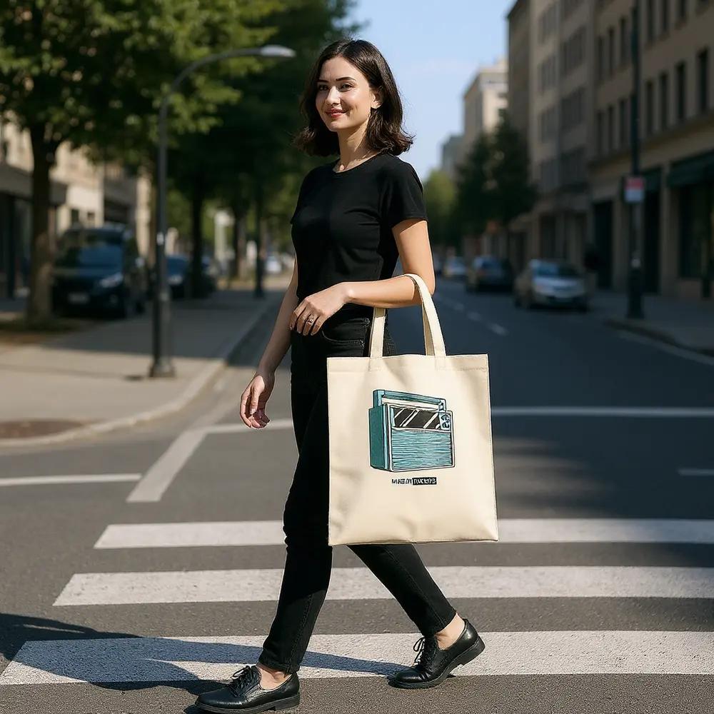 Made in the 80s Tote Bag – Retro Sound on the Go