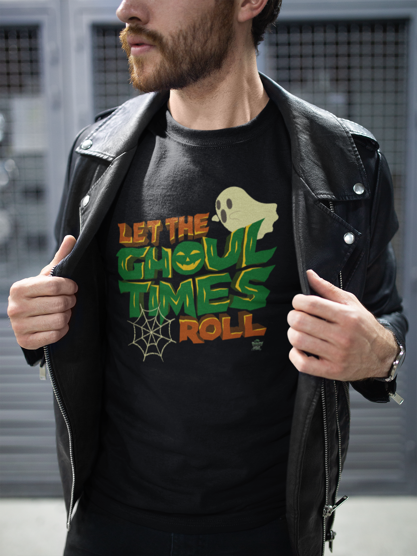 Let the Ghoul Times Roll – Limited Edition Unisex T-Shirt by Synthwave Clothing
